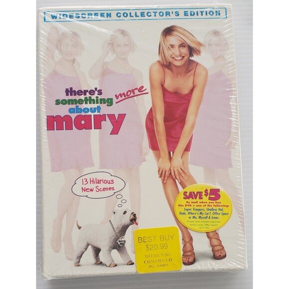 There's Something More About Mary (DVD, 2003, 2-Disc Set, Widescreen) Sealed New - Picture 1 of 5